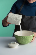 Миска для смешивания in the forest 21 см зеленая