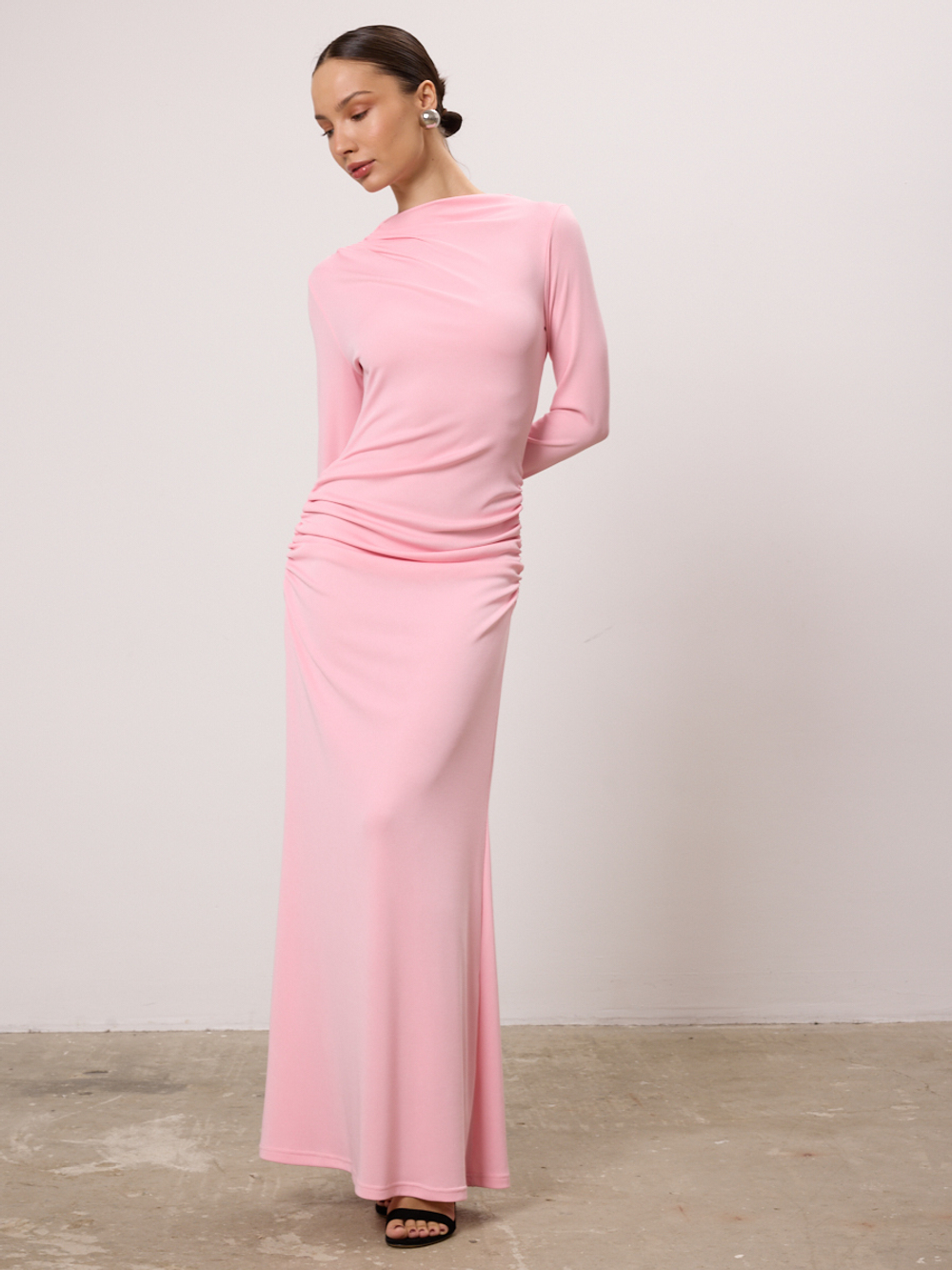 Платье вечернее в стиле скимс