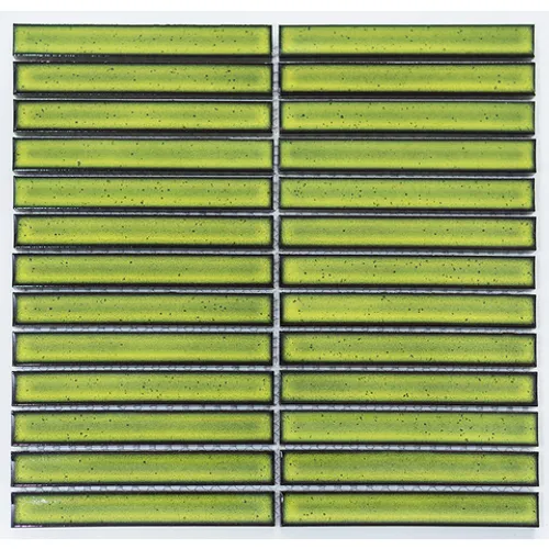 Керамическая мозаичная плитка PP20145-08 Porcelain глянцевая зеленый