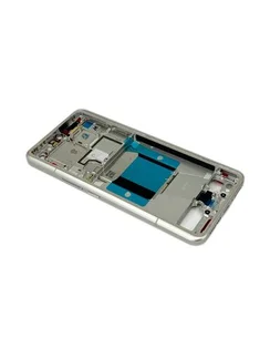 Рамка (средняя часть корпуса) для Xiaomi Mi 14 Ultra Белая (White)