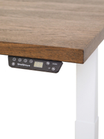 Регулируемый компьютерный стол Motor UP с регулировкой по высоте — столешница МДФ дуб мореный