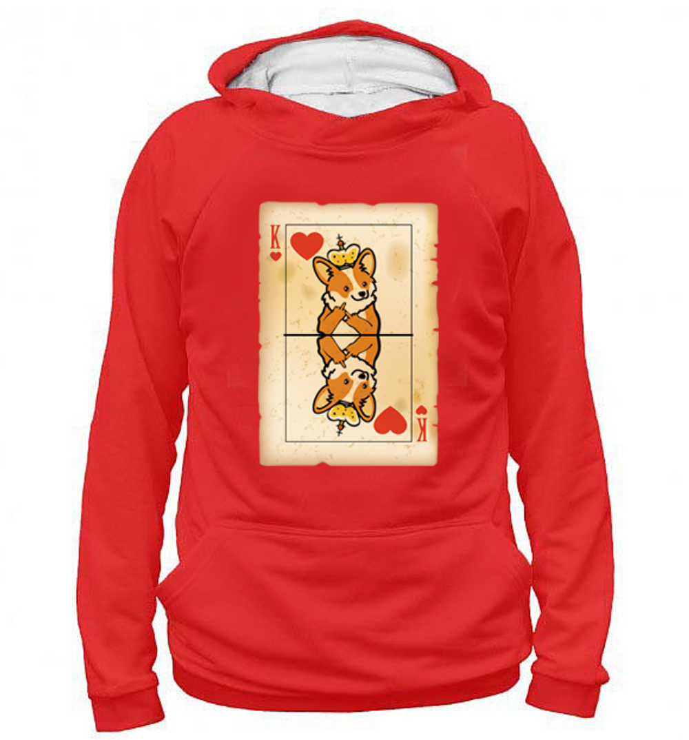 Толстовка "Корги - король"