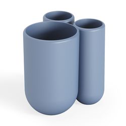 Стакан для зубных щеток Touch, синий