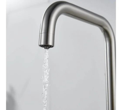 Смеситель для кухни с подключением фильтра питьевой воды, сатин, S228L, SHEVANIK