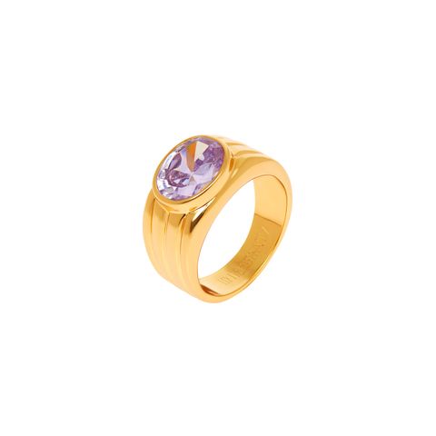 Iris  Gold Ring