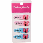 Зажимы для волос 4шт «Baby boom-Бабочка Лилит», микс 2 цвета, 5,2*1,7 см