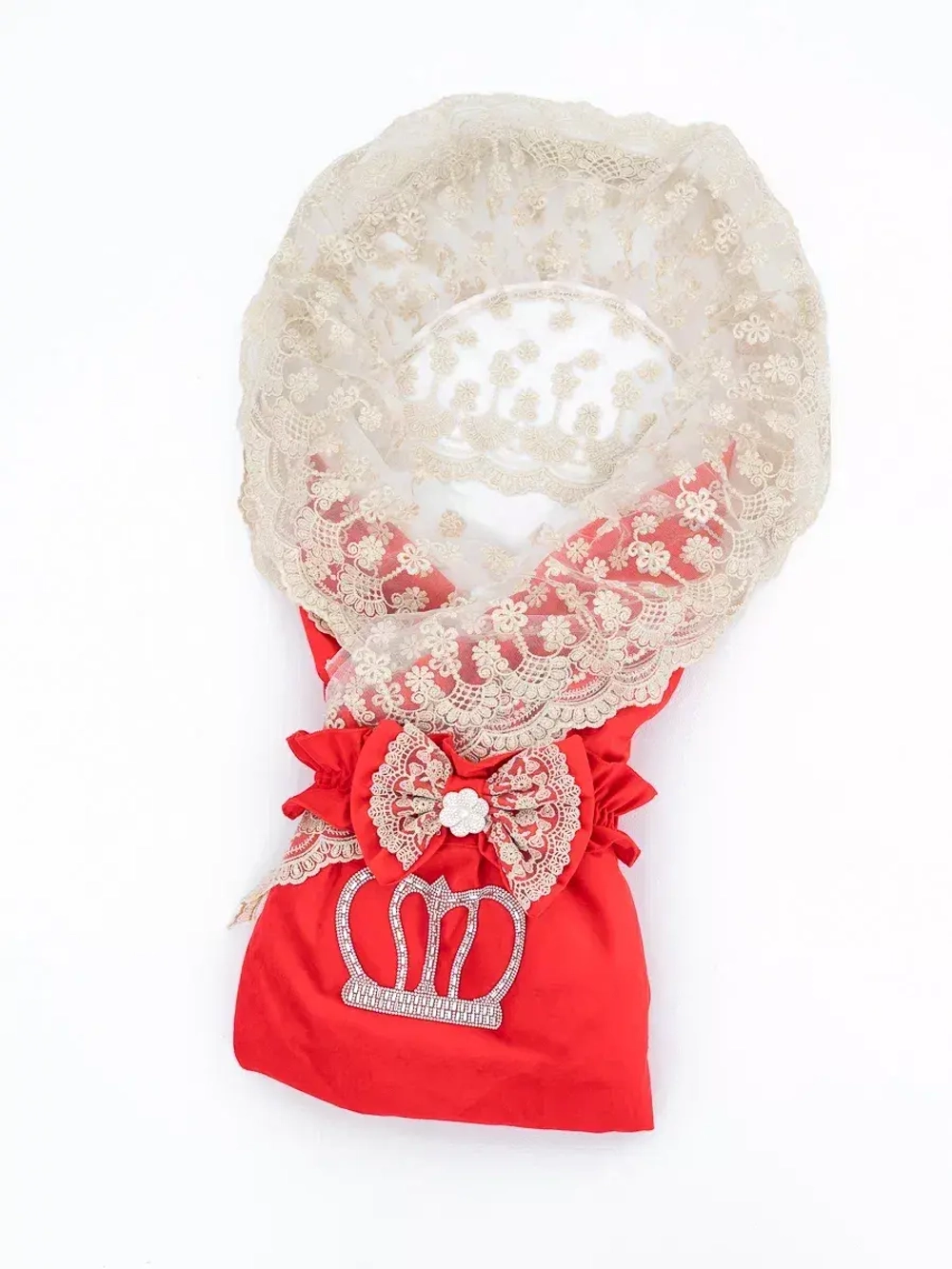 Конверт на выписку с платьем летний