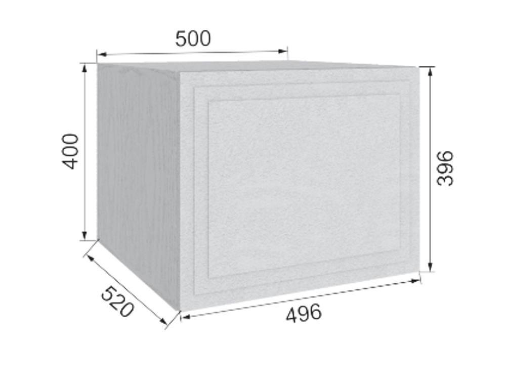 Антресоль Бруклин 50А400