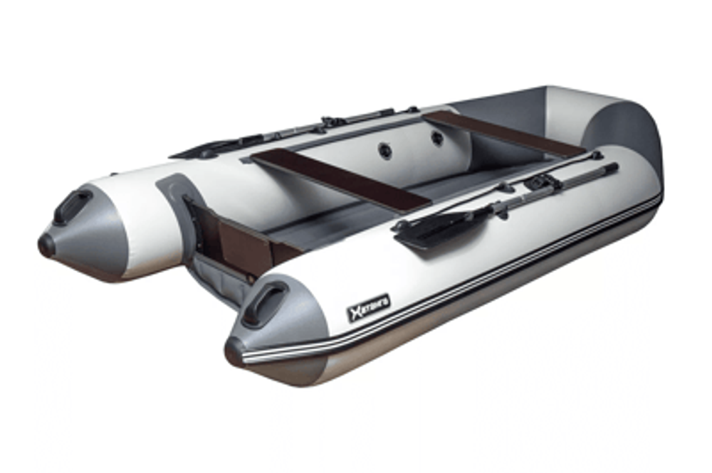 Лодка ПВХ SIBRIVER ХАТАНГА 320 НДНД + 2х-тактный лодочный мотор PARSUN T15BMS