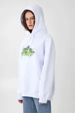 Худи Helgi Ingvarr БОРОВИЧКИ Белый