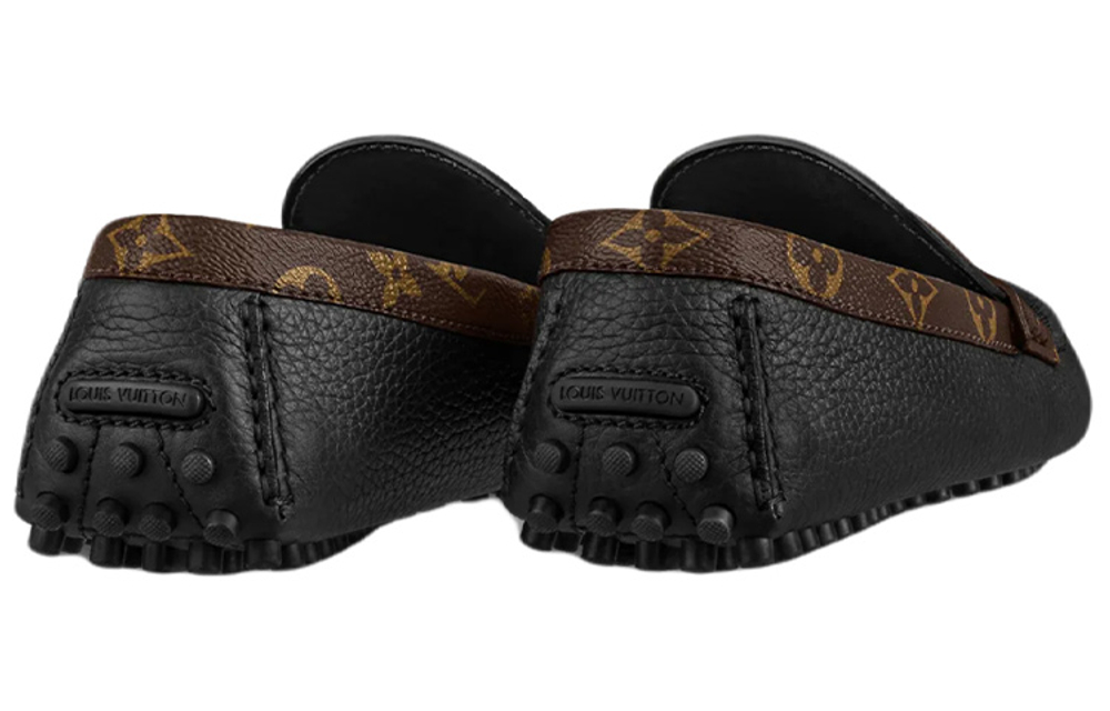 LOUIS VUITTON Hockenheim Casual Shoes Men"s Black