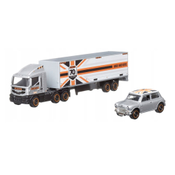 Matchbox - Транспортное средство MBX Cabover + автомобиль HLM83 / артикул   GBK70 HLM83  / GTIN 887961716740