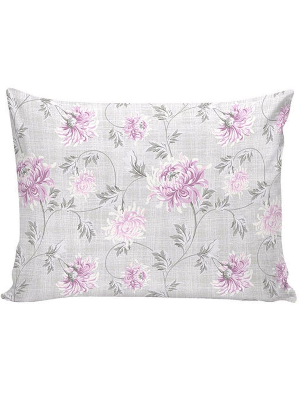Наволочка комплект 2шт Сказка "Хризантемы" 40х60 см, перкаль