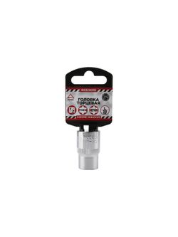 Головка 1/2" внешний TORX Е18 L=38 мм, на холдере ARNEZI R0320018
