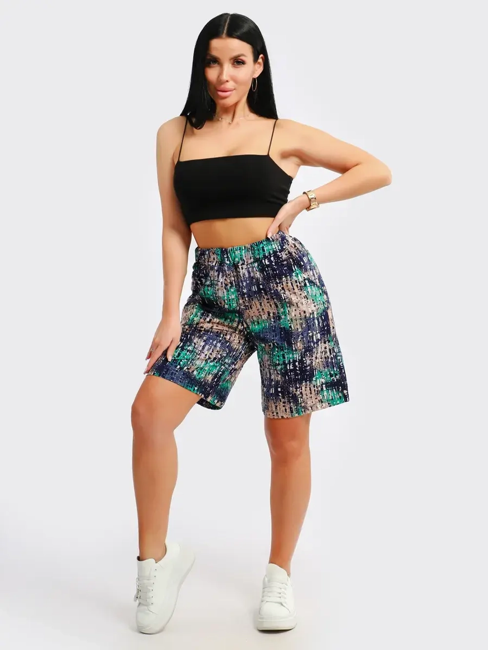 Шорты женские большие размеры