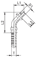 Фитинг DN 10 BEL (Ш) 10 (45)