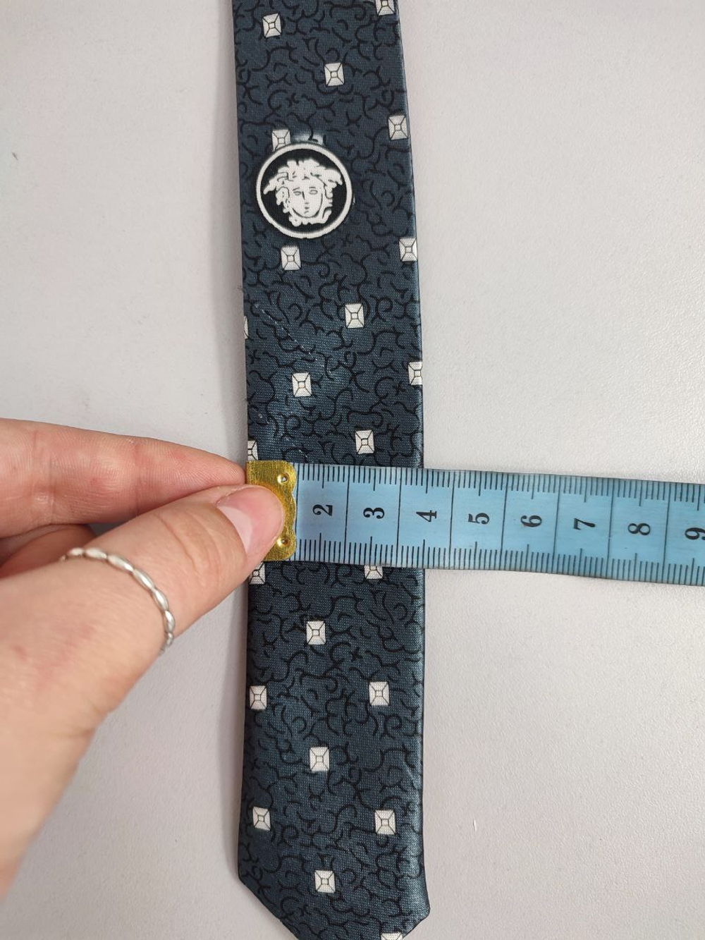 Галстук Versace шелковый