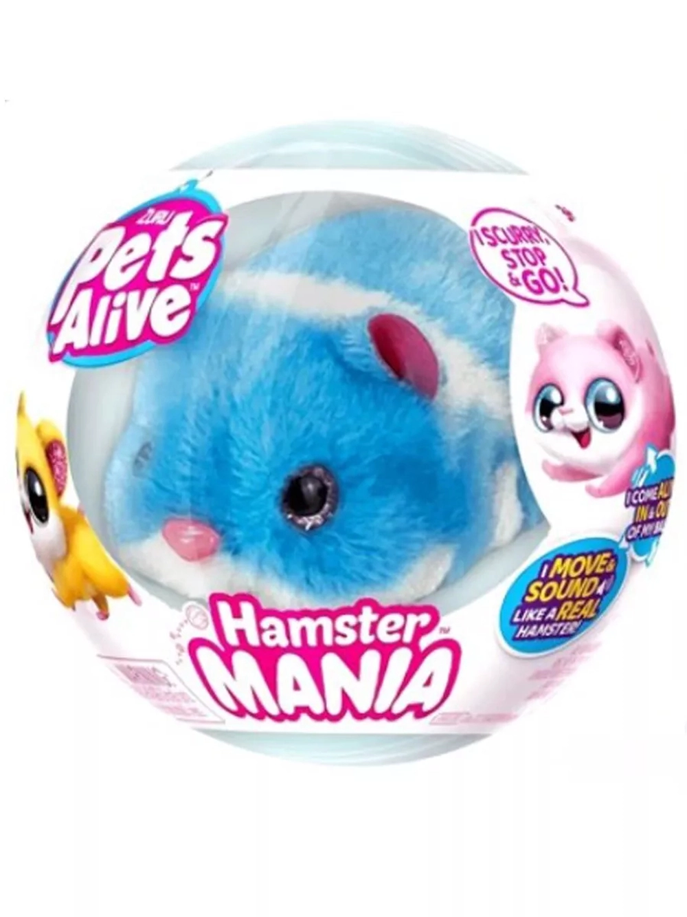 Интерактивный хомяк Зуру Pets Alive