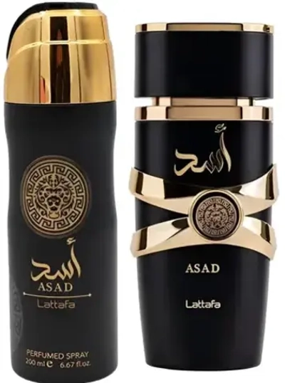 LATTAFA ASAD 100 ML+-DEO 200 ML+-AF 300