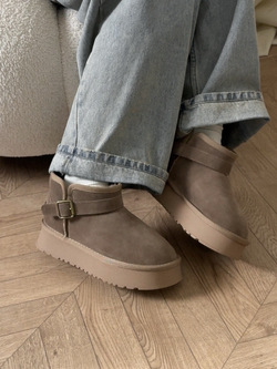 Угги из натуральной замши