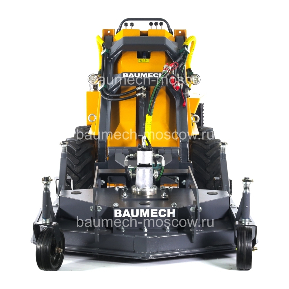 ML-02 Pro Baumech Газонокосилка роторная 120см, высота кошения 40-90мм, 3 ножа