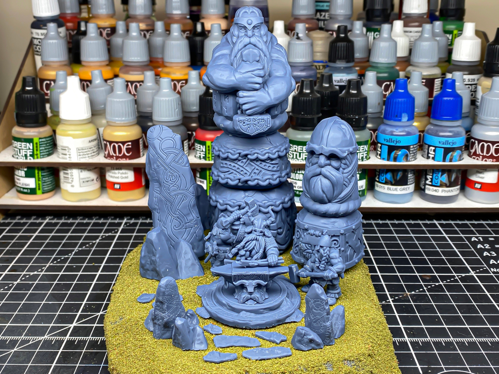 Ancient Dwarf Forge and Great Dwarf Runemaster