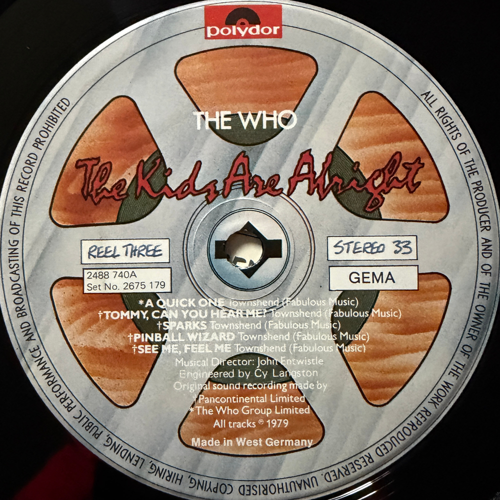 The Who – The Kids Are Alright 2LP (Германия 1979г.) Т