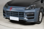 Комплект переделки переднего бампера и фар в стиле Cayenne GTS SD E3 9YA / 9Y0.2 рестайлинг 2024+ для PORSCHE CAYENNE E1 9PA 957 рестайлинг 2007–2010