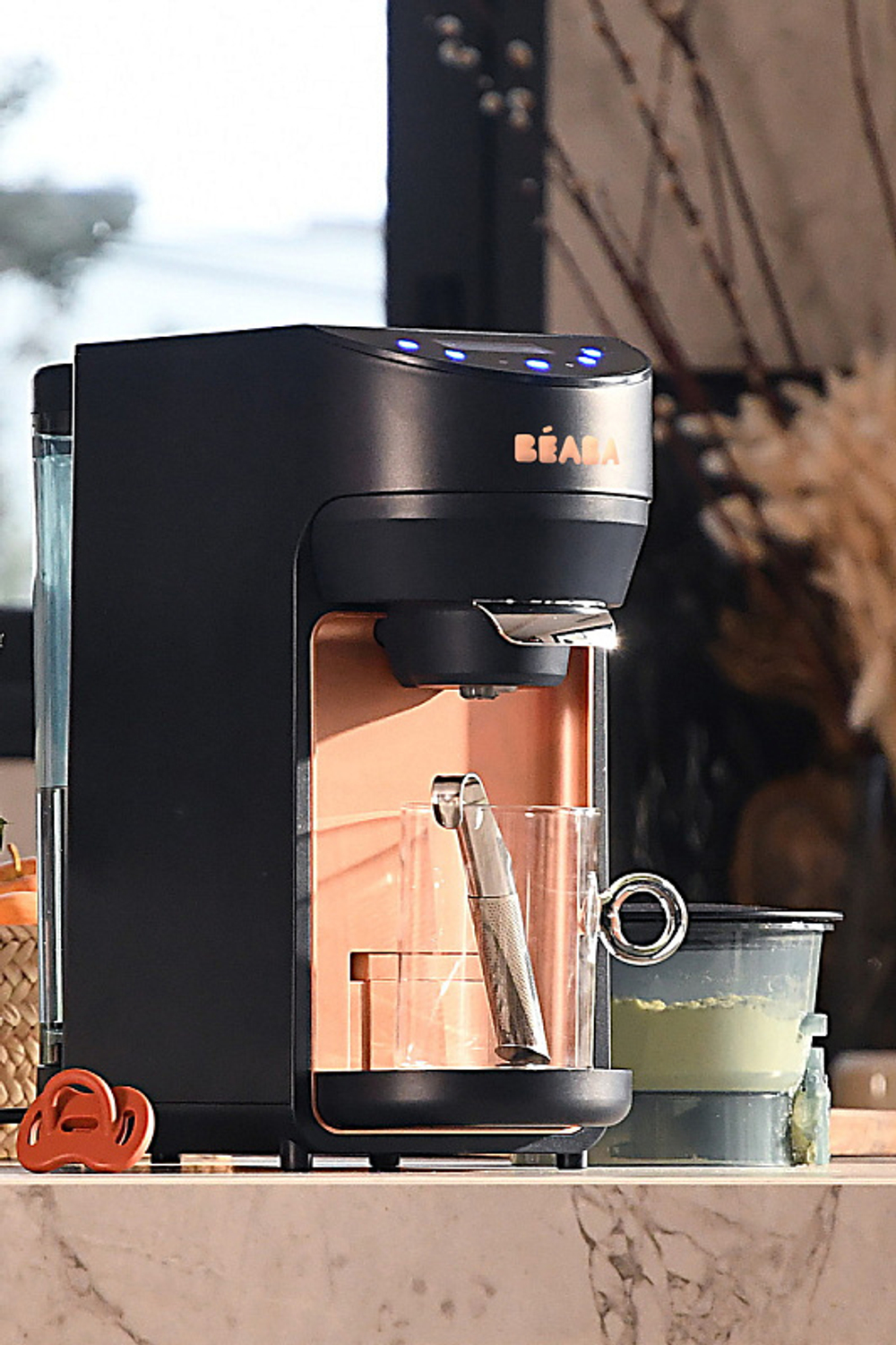 Подогреватель воды и смесей Beaba Milkeo Plus 911722 NIGHT BLUE