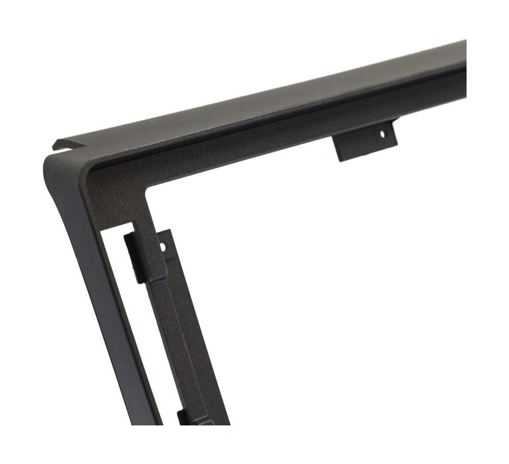 Комплект рамки с разъёмами 10" Toyota Alphard H20, Vellfire 2008-2014 (с JBL, без камер)накладка черная - Car-Smart 9536-10F2B