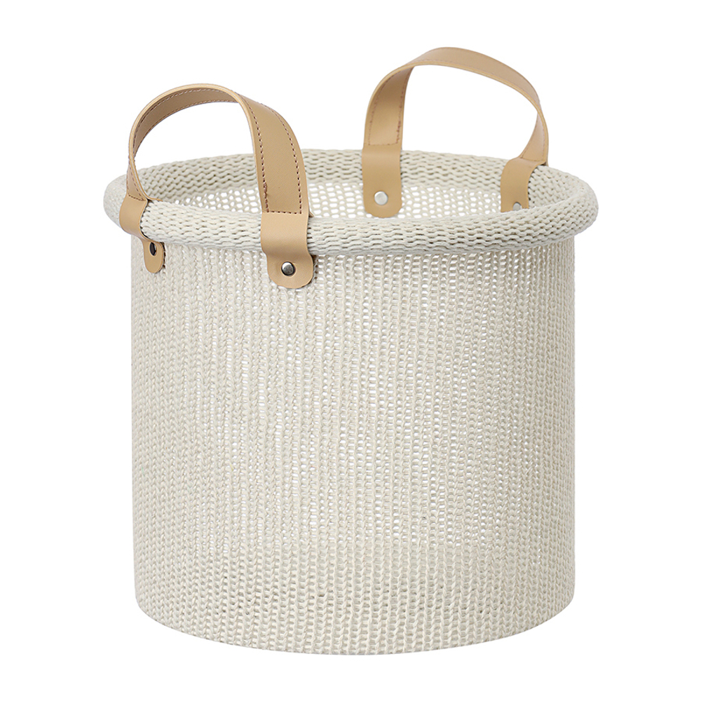 Корзина для хранения sustainable collection, D27х25 см, молочная