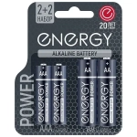 Батарейка алкалиновая Energy Power LR6+LRB (АА+ААА)