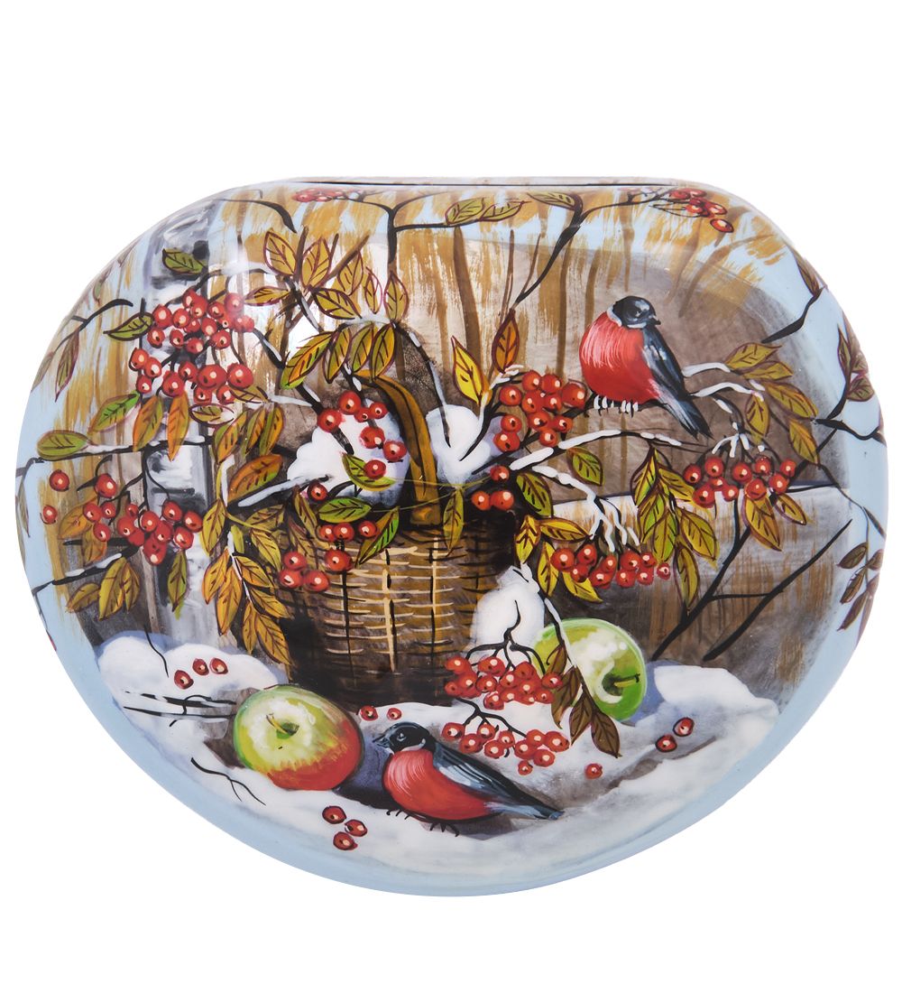 ШК-55/257 Шкатулка «Снегири» исп. Маркова