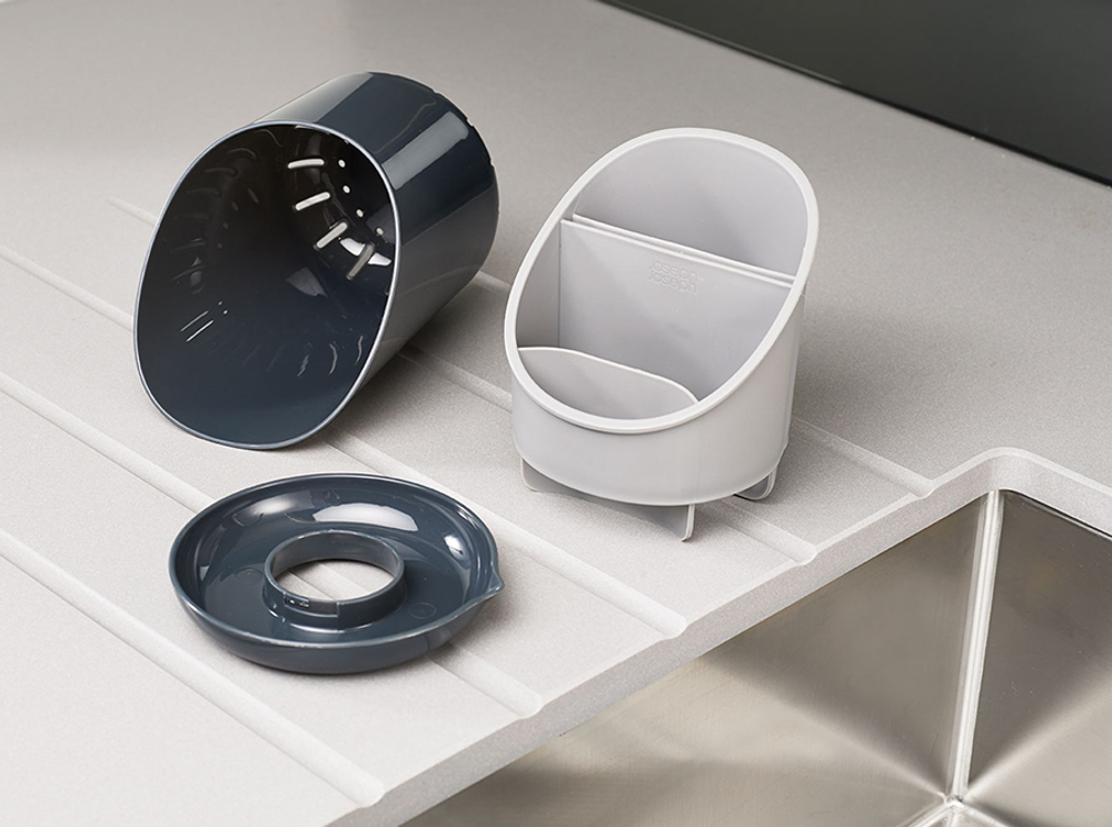 Сушилка для столовых приборов dock™, серая