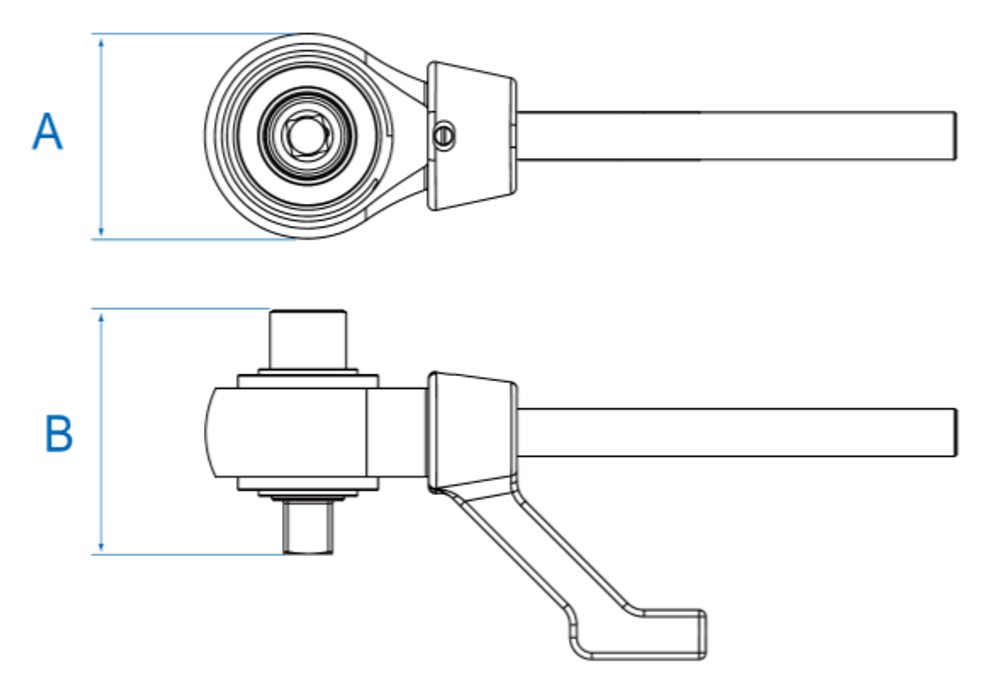 KING TONY (34488) Ручной усилитель крутящего момента (мультипликатор), 1/2"&gt;1", 400:2000 Нм