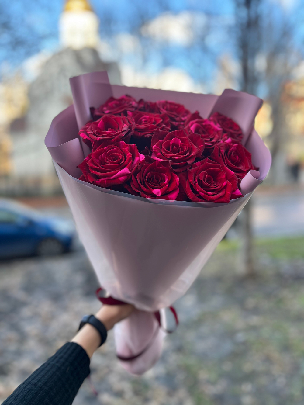 Букет из роз Ред Пантер