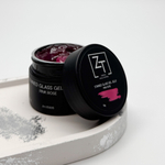ZT Витражный гель желе "Pink rose" 15 гр.