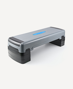 Степ-платформа фиксирующаяся SP-204 90х32х25 см, 3-уровневая