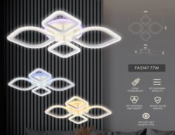 Ambrella Потолочный светодиодный светильник с пультом Original FA5147