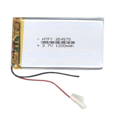 Аккумулятор Li-Pol (батарея) 3.5*45*75мм 2pin 3.7V/1200mAh