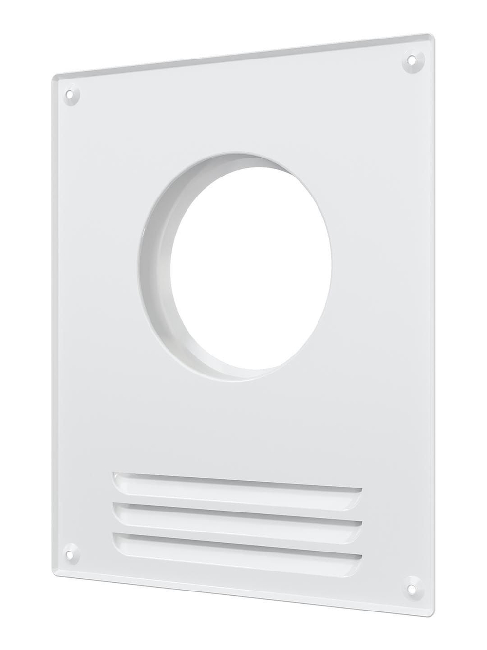 Площадка торцевая ПТМР фланец D100 решетка 196х236 окраш.сталь ERA