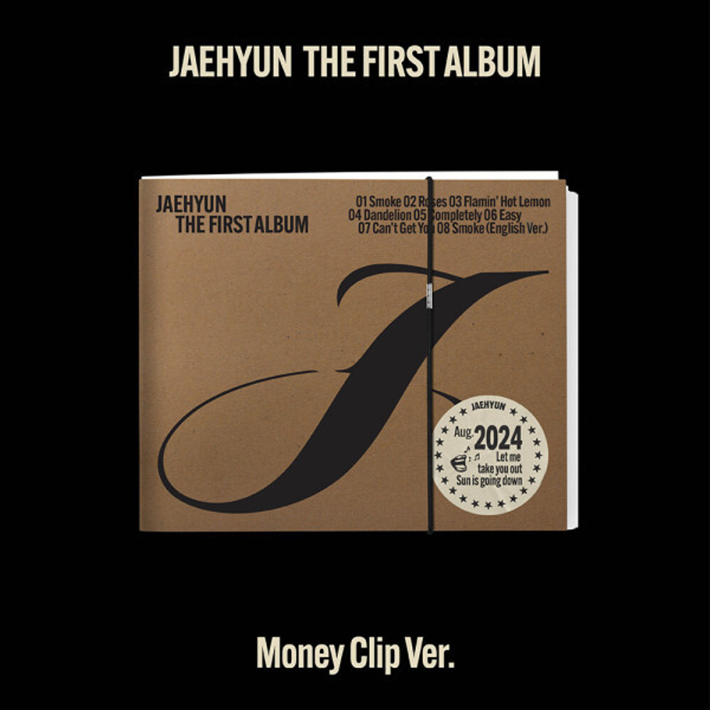 Альбом JAEHYUN (NCT) - 1st Album J (Money Clip Ver.)