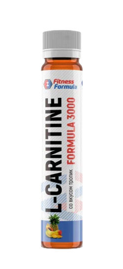 Fitness Formula L - Carnitine 1 ампула / 20 ампул 25 ml , Л-Карнитин !!!Срок 27.08.2025