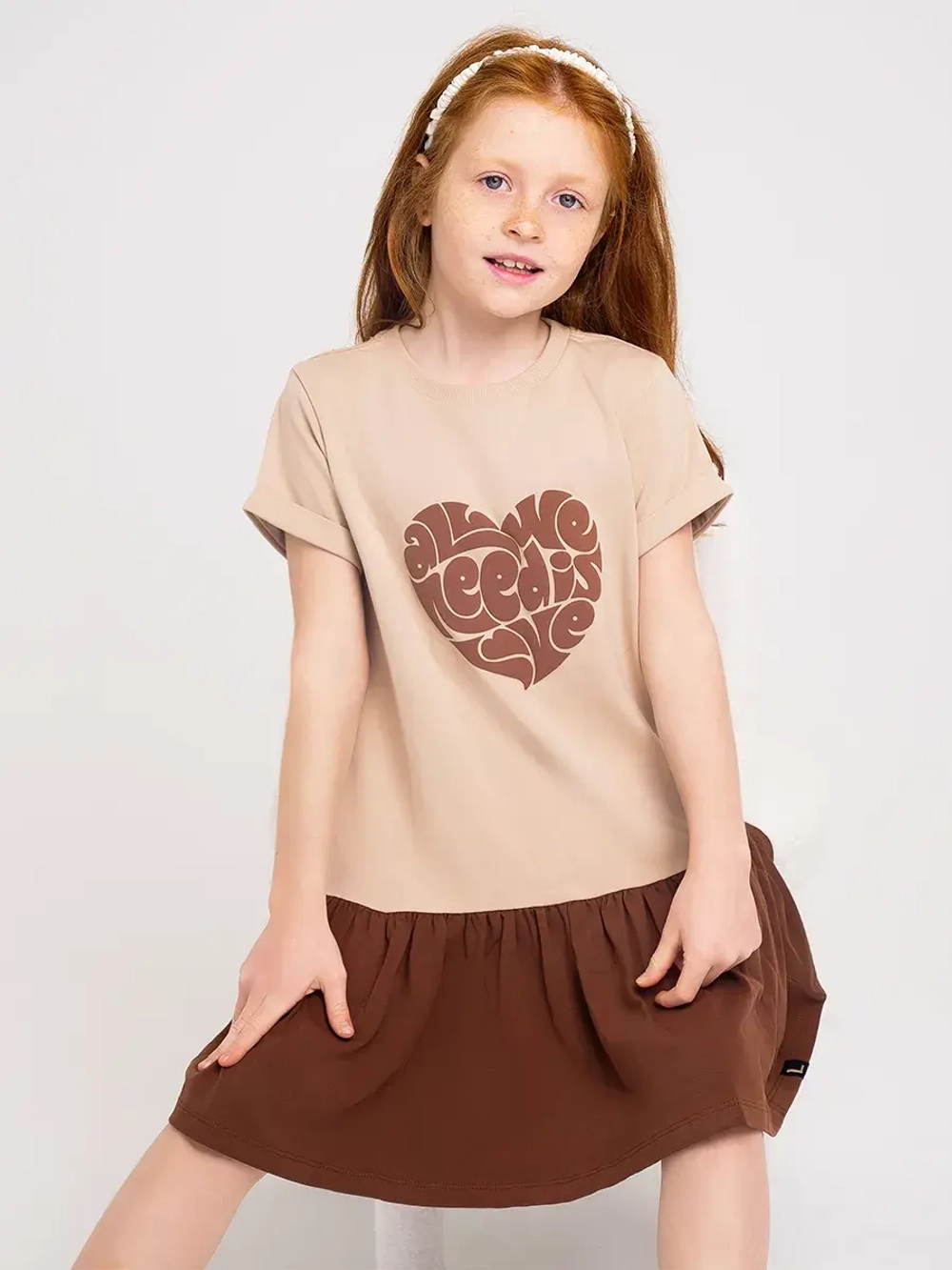 Платье детское в садик легкое