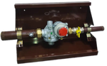 Шкафной газораспределительный пункт ГРПШ ОХТА-RF-10-1-ПЛ (коричневый)