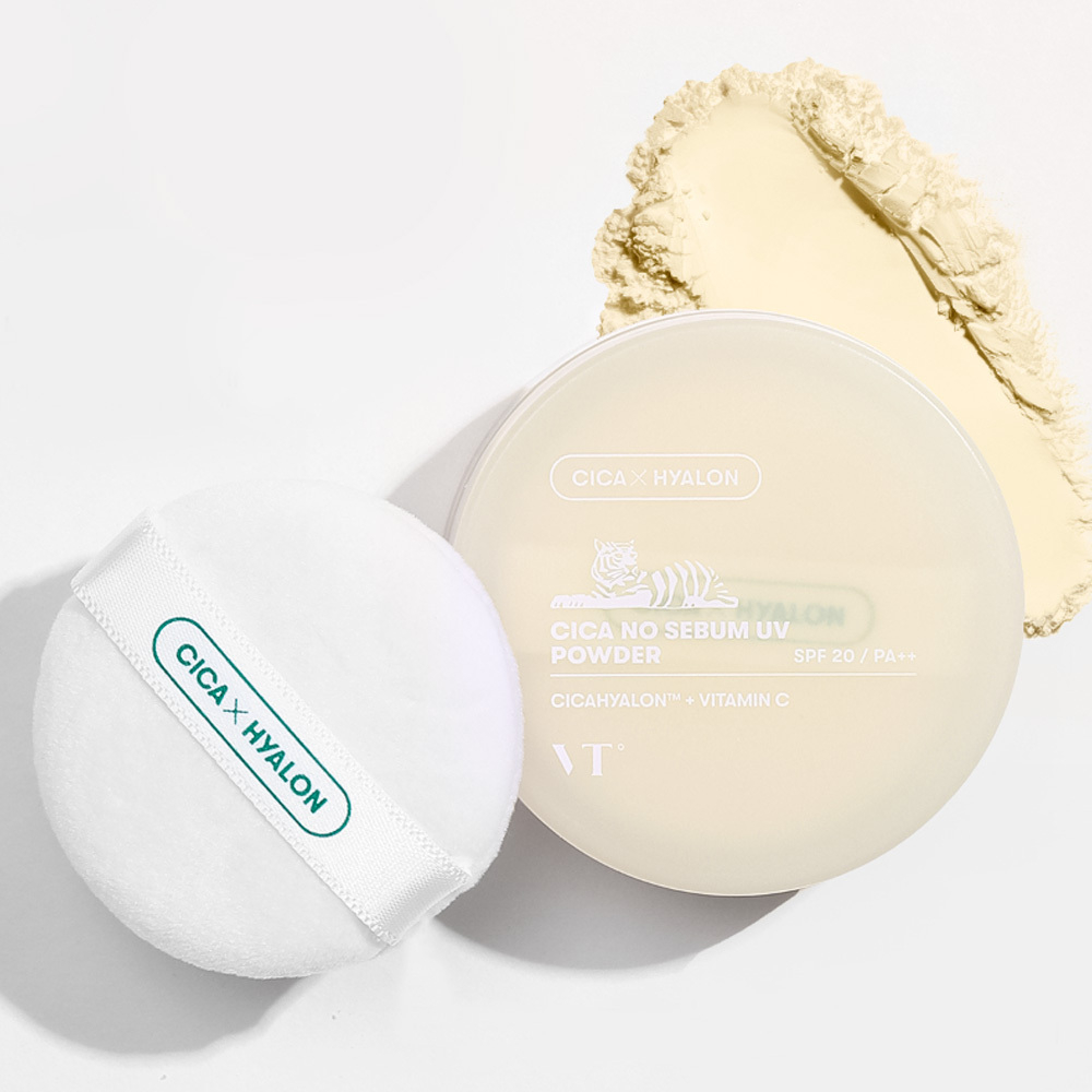 Пудра для лица солнцезащитная VTCOSMETICS Cica No Sebum UV Powder SPF20 PA++ 5 гр