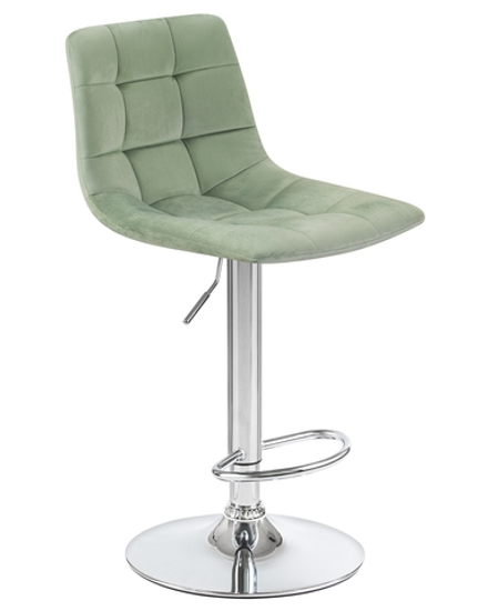 Стул барный DOBRIN TAILOR, пудрово-мятный велюр (MJ9-87)