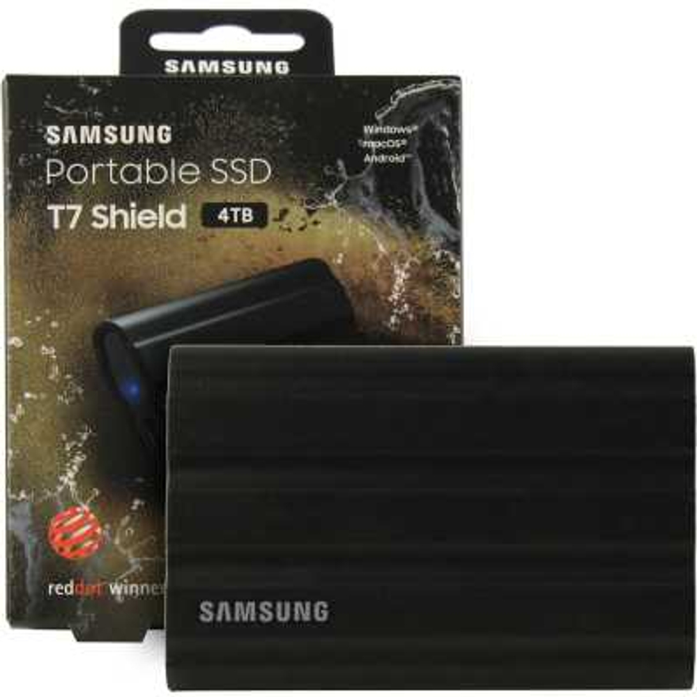SSD диск Samsung T7 Shield 4Tb MU-PE4T0S/EU
