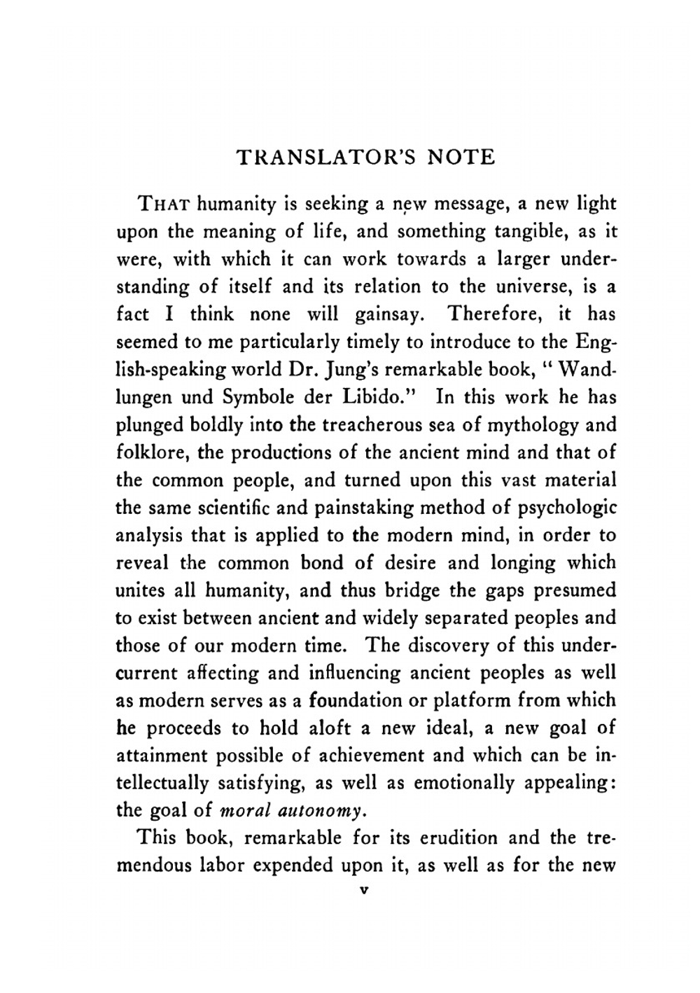 Psychology of the unconscious. ِِA study of the transformations and symbolisms of the libido. A contribution to the history of the evolution of thought | C. G. Jung; Beatrice M. Hinkle