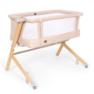 Детская приставная кроватка Nuovita Accanto Dalia Beige, Albero/Бежевый, дерево